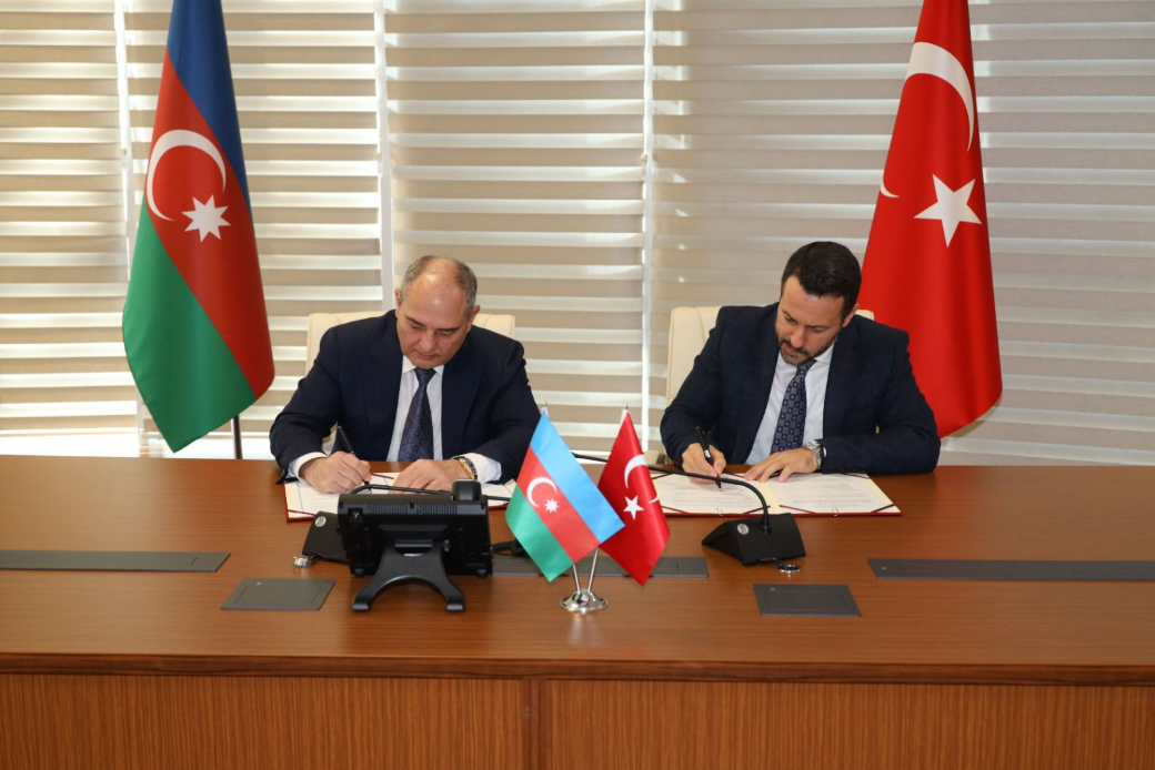 Tahir Budaqov Ankarada görüş keçirdi - Memorandum imzaladı (FOTOLAR)